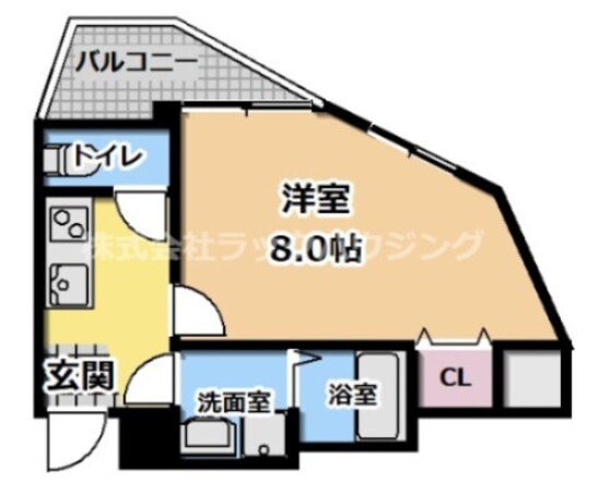 サンプラザ清水駅前の物件間取画像